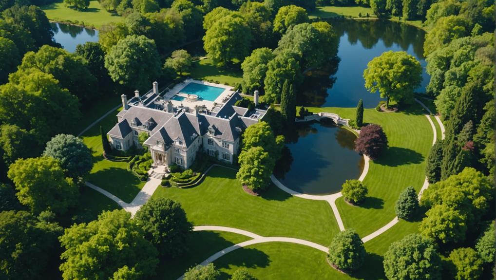 spacious land with seclusion